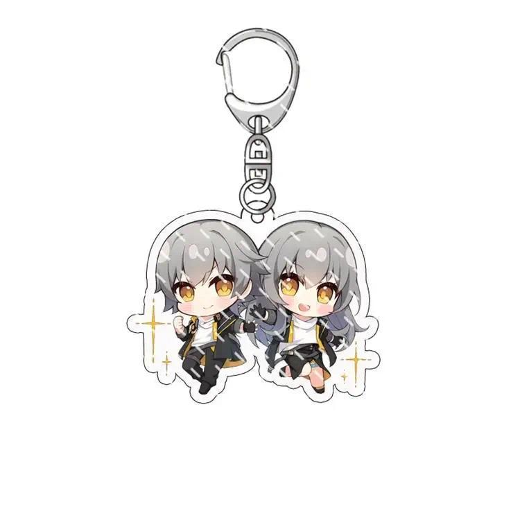 Q Version Honkai Star Rail Anime Keychain Wuwubo Men Key Chain For Women Kawaii Exquisite Móc Khóa In Theo Yêu Cầu, Chất Liệu Mica Trong Suốt In 2 Mặt , Dày 4mm 4 Q Version Honkai Star Rail Anime Keychain Wuwubo Men Key Chain For Women Kawaii Exquisite Móc Khóa In Theo Yêu Cầu, Chất Liệu Mica Trong Suốt In 2 Mặt , Dày 4mm - Ảnh 4