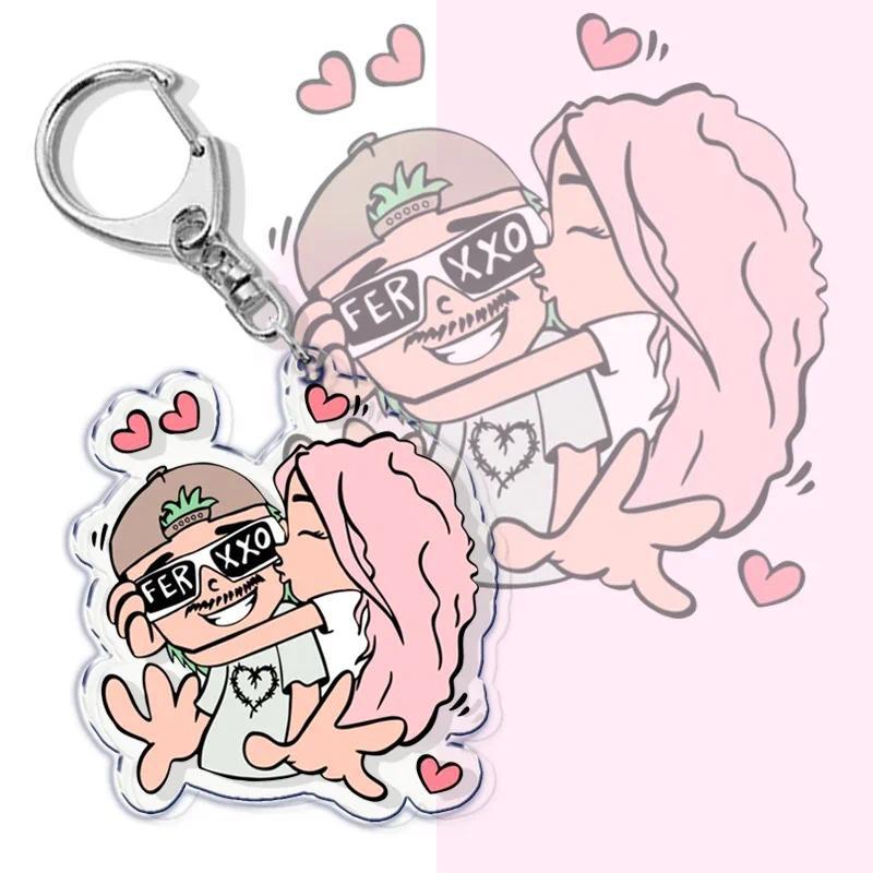 Qlona Cartoon Keychain For Women Bag Accessories Music Bonito Bichota Tng Pendant Micas Móc Khóa In Theo Yêu Cầu, Chất Liệu Mica Trong Suốt In 2 Mặt , Dày 4mm 12 Qlona Cartoon Keychain For Women Bag Accessories Music Bonito Bichota Tng Pendant Micas Móc Khóa In Theo Yêu Cầu, Chất Liệu Mica Trong Suốt In 2 Mặt , Dày 4mm - Ảnh 12