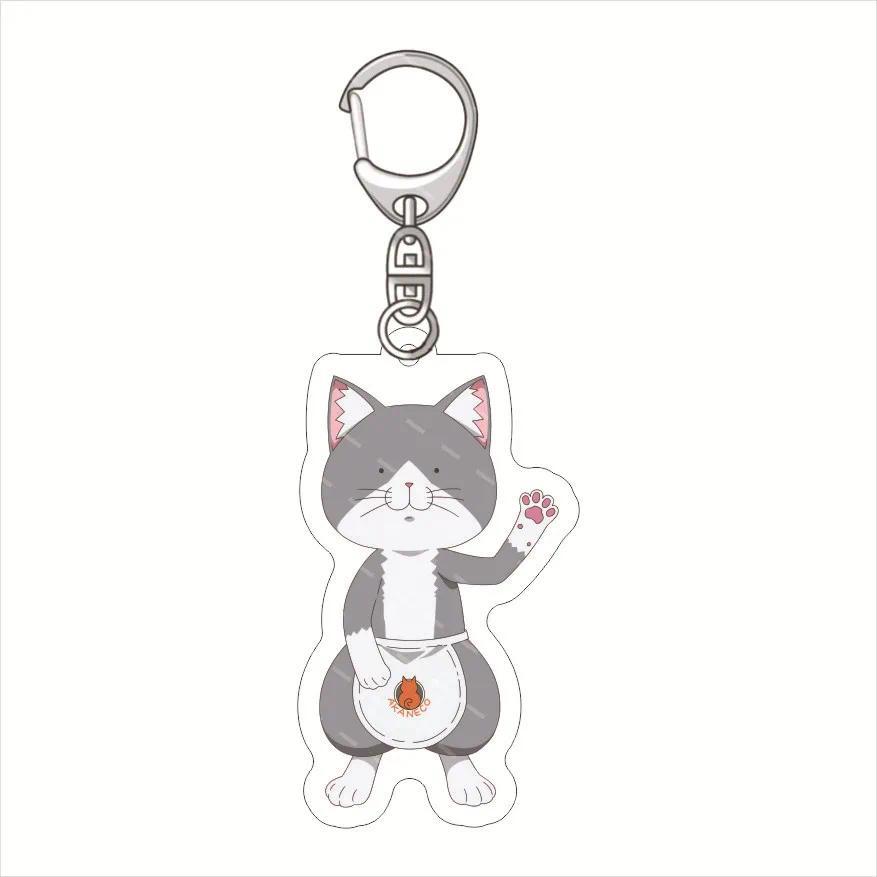 Ramen Akaneko Acrylic Keychain Lovely Mica Fun Cute Keychain Creative Llavero Friend Kingring Móc Khóa In Theo Yêu Cầu, Chất Liệu Mica Trong Suốt In 2 Mặt , Dày 4mm 3 Ramen Akaneko Acrylic Keychain Lovely Mica Fun Cute Keychain Creative Llavero Friend Kingring Móc Khóa In Theo Yêu Cầu, Chất Liệu Mica Trong Suốt In 2 Mặt , Dày 4mm - Ảnh 3