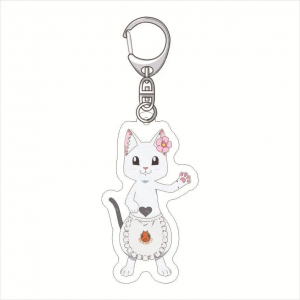 Ramen Akaneko Acrylic Keychain Lovely Mica Fun Cute Keychain Creative Llavero Friend Kingring Móc Khóa In Theo Yêu Cầu, Chất Liệu Mica Trong Suốt In 2 Mặt , Dày 4mm