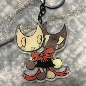 Razzle Rob Acrylic Keychain Kawaii Cartoon Game Character Pendant Móc Khóa In Theo Yêu Cầu, Chất Liệu Mica Trong Suốt In 2 Mặt , Dày 4mm