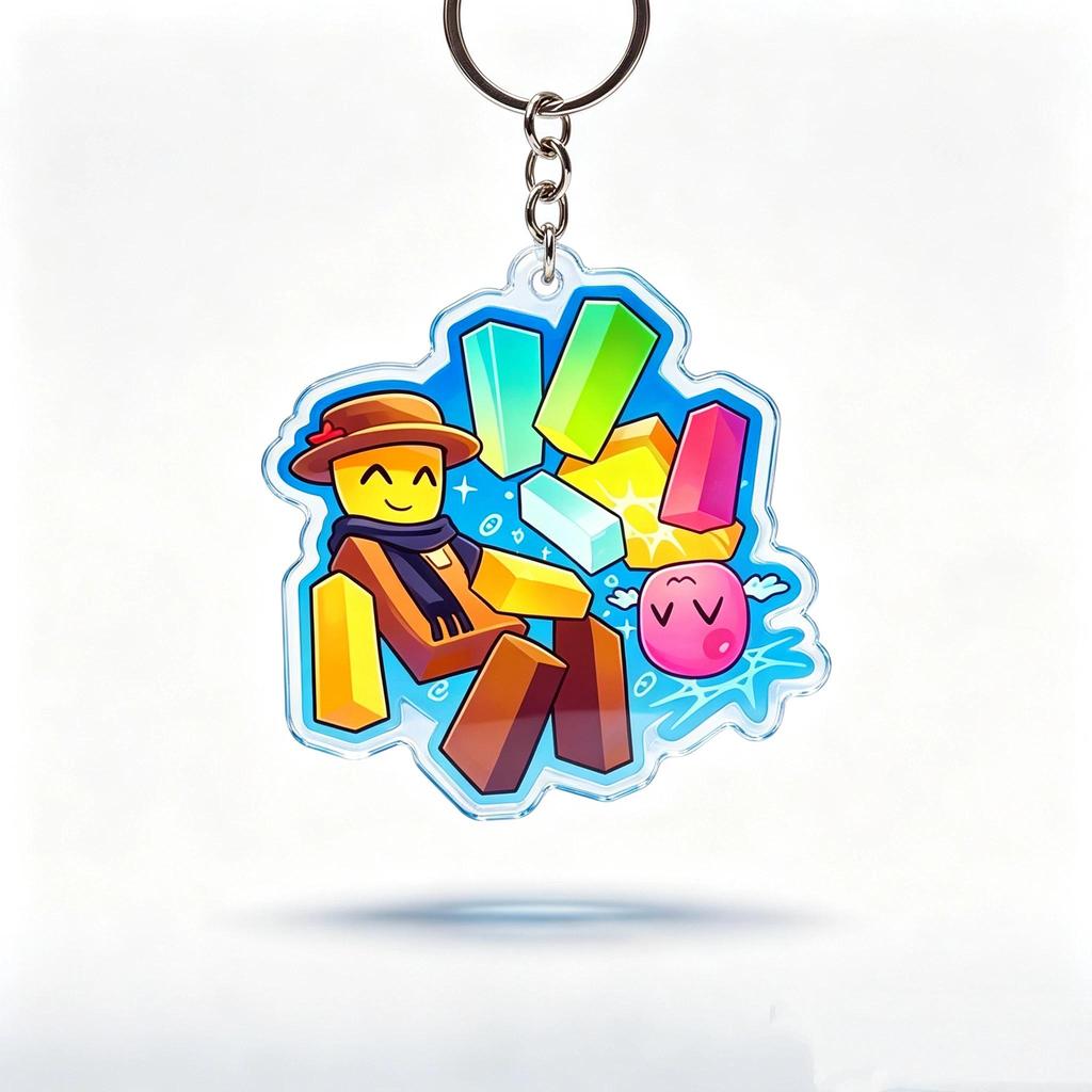 Rblx Forsaken Acrylic Keychain Kawaii Cartoon Game Character Pendant Móc Khóa In Theo Yêu Cầu, Chất Liệu Mica Trong Suốt In 2 Mặt , Dày 4mm 2 Rblx Forsaken Acrylic Keychain Kawaii Cartoon Game Character Pendant Móc Khóa In Theo Yêu Cầu, Chất Liệu Mica Trong Suốt In 2 Mặt , Dày 4mm - Ảnh 2