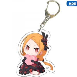 Re In A Different World From Zero Acrylic New Keychain Charm Pendant Fan Fun Key Chain Cute Móc Khóa In Theo Yêu Cầu, Chất Liệu Mica Trong Suốt In 2 Mặt , Dày 4mm