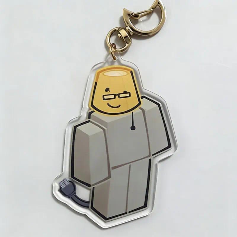 Regretevator Lampert Chibi Acrylic Keychain – Funny Elevator Game Charm (gold Clasp, Fan Art) Móc Khóa In Theo Yêu Cầu, Chất Liệu Mica Trong Suốt In 2 Mặt , Dày 4mm 2 Regretevator Lampert Chibi Acrylic Keychain – Funny Elevator Game Charm (gold Clasp, Fan Art) Móc Khóa In Theo Yêu Cầu, Chất Liệu Mica Trong Suốt In 2 Mặt , Dày 4mm - Ảnh 2