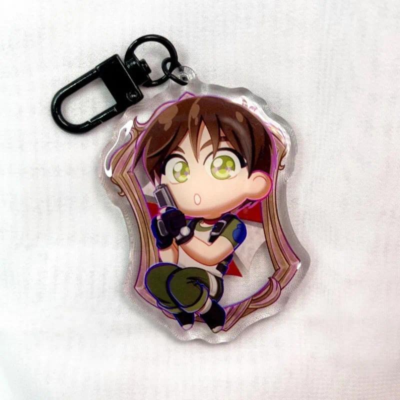 Resident Evil Keychain: Acrylic Charm Chris Redfield, Leon S. Kennedy, Jill Valentine Cartoon Móc Khóa In Theo Yêu Cầu, Chất Liệu Mica Trong Suốt In 2 Mặt , Dày 4mm 3 Resident Evil Keychain: Acrylic Charm Chris Redfield, Leon S. Kennedy, Jill Valentine Cartoon Móc Khóa In Theo Yêu Cầu, Chất Liệu Mica Trong Suốt In 2 Mặt , Dày 4mm - Ảnh 3