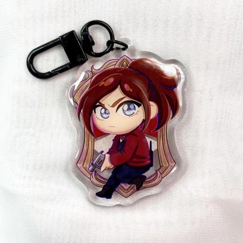 Resident Evil Keychain: Acrylic Charm Chris Redfield, Leon S. Kennedy, Jill Valentine Cartoon Móc Khóa In Theo Yêu Cầu, Chất Liệu Mica Trong Suốt In 2 Mặt , Dày 4mm 7 Resident Evil Keychain: Acrylic Charm Chris Redfield, Leon S. Kennedy, Jill Valentine Cartoon Móc Khóa In Theo Yêu Cầu, Chất Liệu Mica Trong Suốt In 2 Mặt , Dày 4mm - Ảnh 7