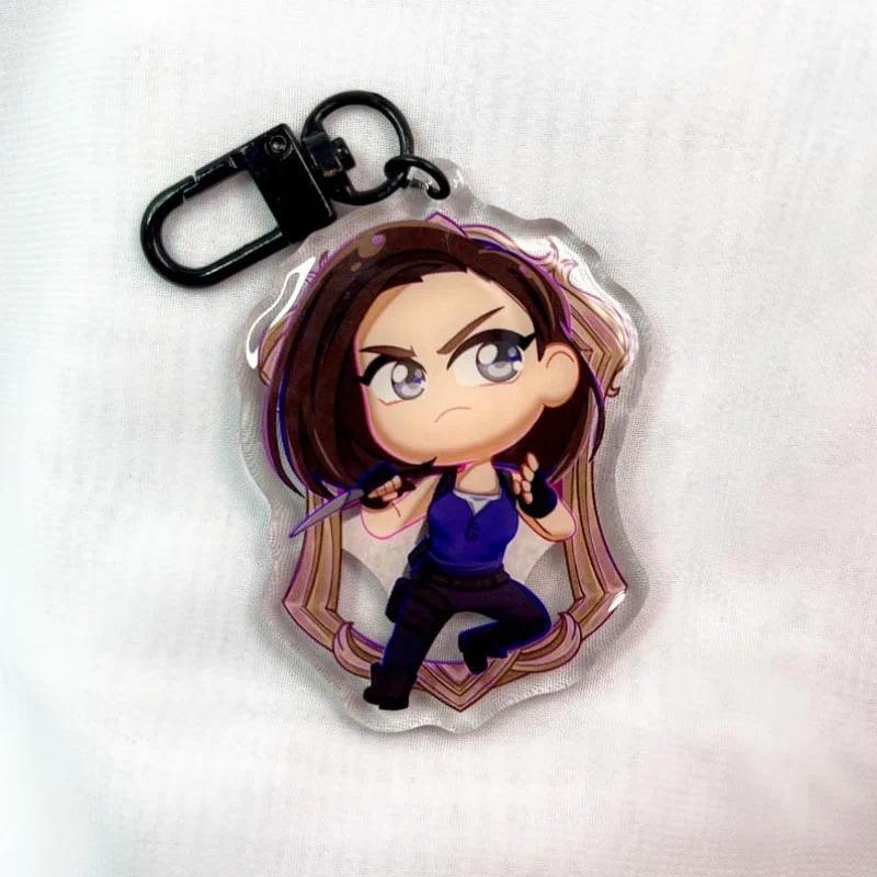 Resident Evil Keychain: Acrylic Charm Chris Redfield, Leon S. Kennedy, Jill Valentine Cartoon Móc Khóa In Theo Yêu Cầu, Chất Liệu Mica Trong Suốt In 2 Mặt , Dày 4mm 8 Resident Evil Keychain: Acrylic Charm Chris Redfield, Leon S. Kennedy, Jill Valentine Cartoon Móc Khóa In Theo Yêu Cầu, Chất Liệu Mica Trong Suốt In 2 Mặt , Dày 4mm - Ảnh 8