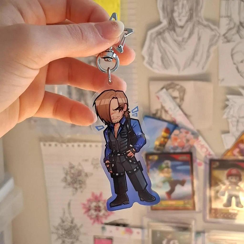 Resident Evil Leon Keychain & Ada Collectible Anime Game Character Keyring For Fans Móc Khóa In Theo Yêu Cầu, Chất Liệu Mica Trong Suốt In 2 Mặt , Dày 4mm 2 Resident Evil Leon Keychain & Ada Collectible Anime Game Character Keyring For Fans Móc Khóa In Theo Yêu Cầu, Chất Liệu Mica Trong Suốt In 2 Mặt , Dày 4mm - Ảnh 2