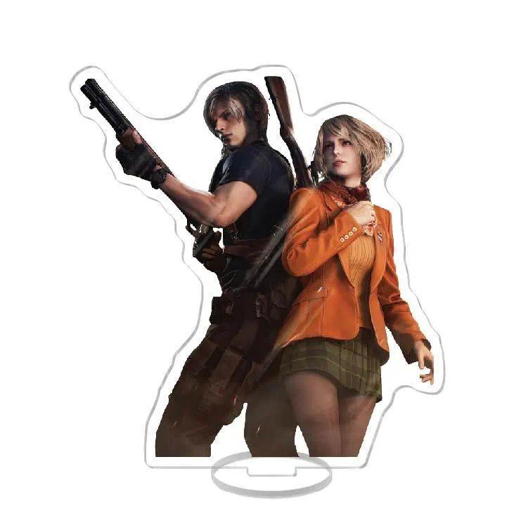 Resident Evil Requiem Re4 Standee Stand Model Plate Decoration Desk Model Display Fan Prime Móc Khóa In Theo Yêu Cầu, Chất Liệu Mica Trong Suốt In 2 Mặt , Dày 4mm 5 Resident Evil Requiem Re4 Standee Stand Model Plate Decoration Desk Model Display Fan Prime Móc Khóa In Theo Yêu Cầu, Chất Liệu Mica Trong Suốt In 2 Mặt , Dày 4mm - Ảnh 5
