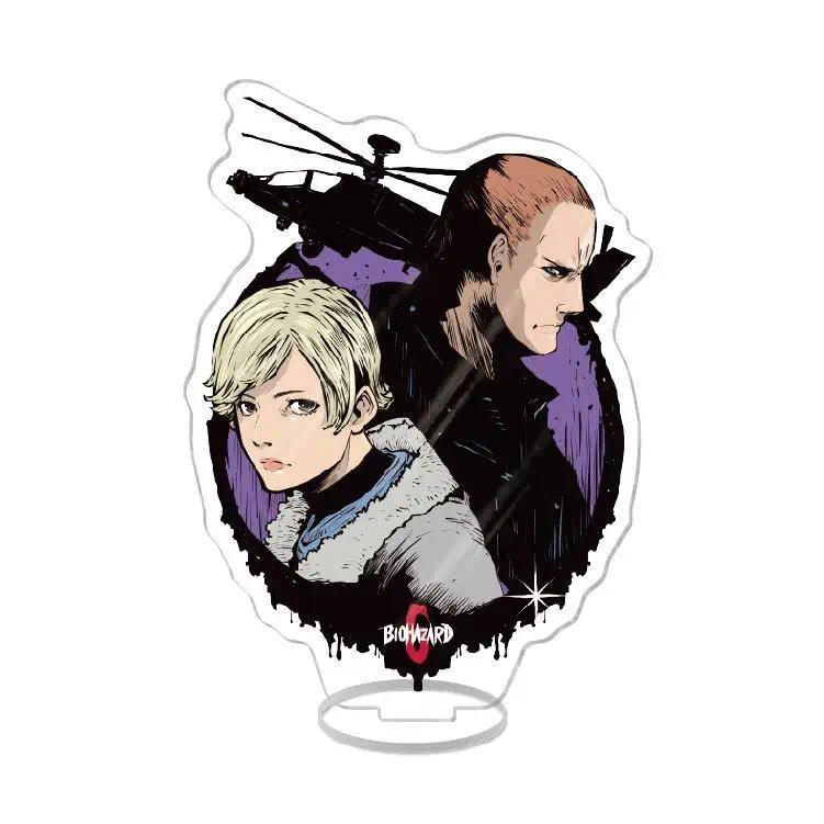 Resident Evil Requiem Re4 Standee Stand Model Plate Decoration Desk Model Display Fan Prime Móc Khóa In Theo Yêu Cầu, Chất Liệu Mica Trong Suốt In 2 Mặt , Dày 4mm 1 Resident Evil Requiem Re4 Standee Stand Model Plate Decoration Desk Model Display Fan Prime Móc Khóa In Theo Yêu Cầu, Chất Liệu Mica Trong Suốt In 2 Mặt , Dày 4mm