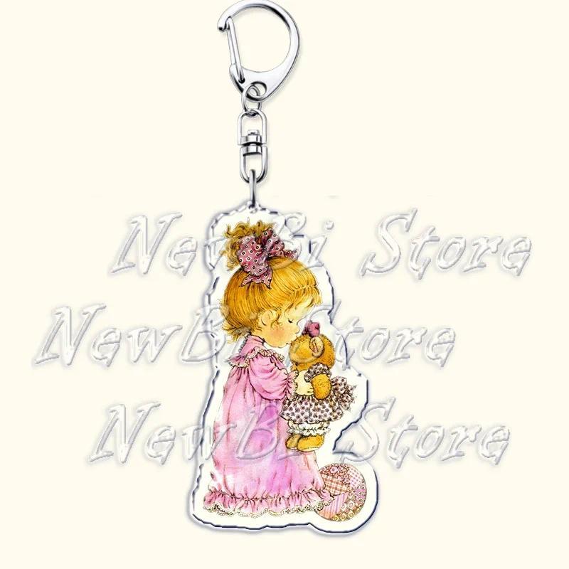 Retro Art Vintage Love Girls Boy Keychains For Accessories Bag Poetry Flower Illustration Key Móc Khóa In Theo Yêu Cầu, Chất Liệu Mica Trong Suốt In 2 Mặt , Dày 4mm 12 Retro Art Vintage Love Girls Boy Keychains For Accessories Bag Poetry Flower Illustration Key Móc Khóa In Theo Yêu Cầu, Chất Liệu Mica Trong Suốt In 2 Mặt , Dày 4mm - Ảnh 12