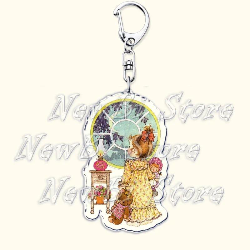 Retro Art Vintage Love Girls Boy Keychains For Accessories Bag Poetry Flower Illustration Key Móc Khóa In Theo Yêu Cầu, Chất Liệu Mica Trong Suốt In 2 Mặt , Dày 4mm 30 Retro Art Vintage Love Girls Boy Keychains For Accessories Bag Poetry Flower Illustration Key Móc Khóa In Theo Yêu Cầu, Chất Liệu Mica Trong Suốt In 2 Mặt , Dày 4mm - Ảnh 30