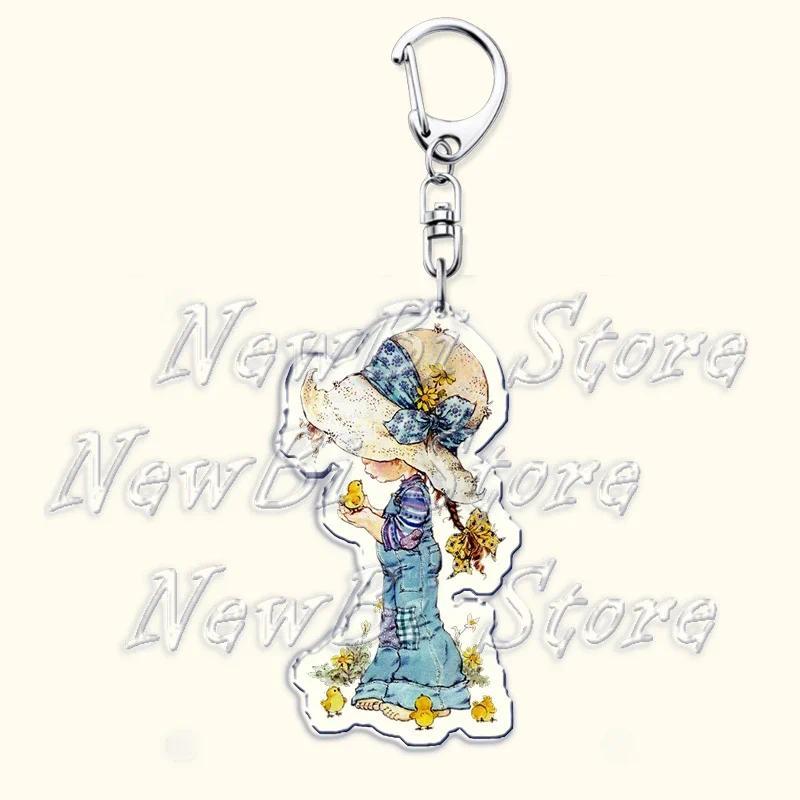 Retro Art Vintage Love Girls Boy Keychains For Accessories Bag Poetry Flower Illustration Key Móc Khóa In Theo Yêu Cầu, Chất Liệu Mica Trong Suốt In 2 Mặt , Dày 4mm 4 Retro Art Vintage Love Girls Boy Keychains For Accessories Bag Poetry Flower Illustration Key Móc Khóa In Theo Yêu Cầu, Chất Liệu Mica Trong Suốt In 2 Mặt , Dày 4mm - Ảnh 4