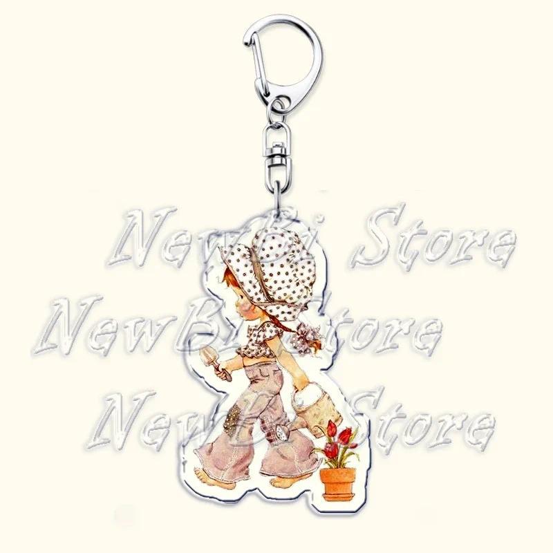 Retro Art Vintage Love Girls Boy Keychains For Accessories Bag Poetry Flower Illustration Key Móc Khóa In Theo Yêu Cầu, Chất Liệu Mica Trong Suốt In 2 Mặt , Dày 4mm 5 Retro Art Vintage Love Girls Boy Keychains For Accessories Bag Poetry Flower Illustration Key Móc Khóa In Theo Yêu Cầu, Chất Liệu Mica Trong Suốt In 2 Mặt , Dày 4mm - Ảnh 5
