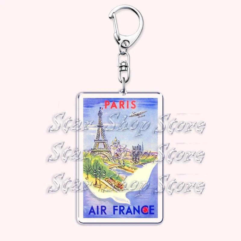 Retro France I Love Paris Eiffel Tower Keychains French Stamps Keyring Key Chain Jewelry Móc Khóa In Theo Yêu Cầu, Chất Liệu Mica Trong Suốt In 2 Mặt , Dày 4mm 8 Retro France I Love Paris Eiffel Tower Keychains French Stamps Keyring Key Chain Jewelry Móc Khóa In Theo Yêu Cầu, Chất Liệu Mica Trong Suốt In 2 Mặt , Dày 4mm - Ảnh 8
