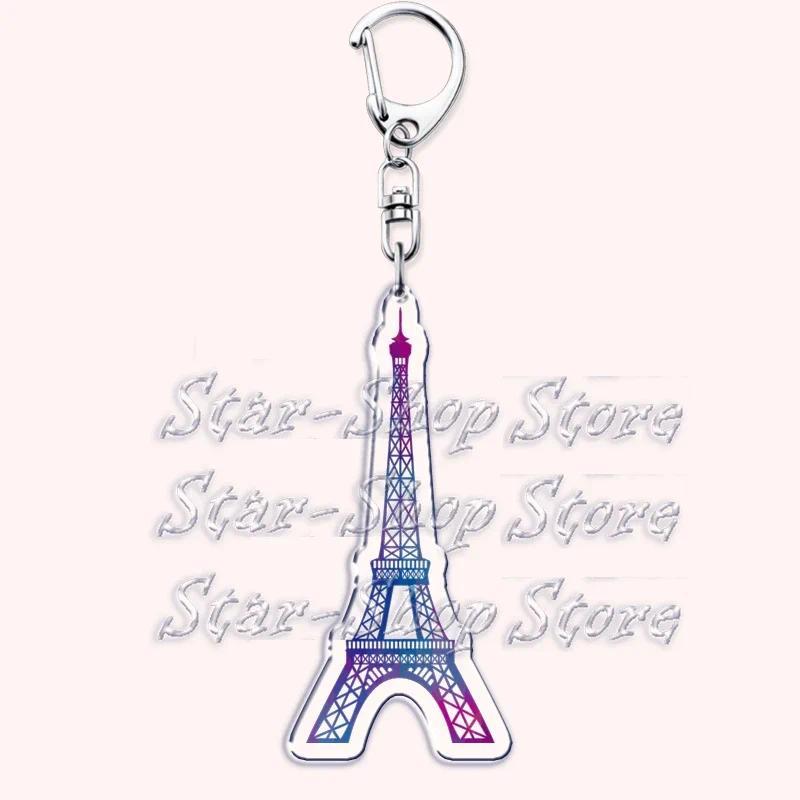 Retro France I Love Paris Eiffel Tower Keychains French Stamps Keyring Key Chain Jewelry Móc Khóa In Theo Yêu Cầu, Chất Liệu Mica Trong Suốt In 2 Mặt , Dày 4mm 9 Retro France I Love Paris Eiffel Tower Keychains French Stamps Keyring Key Chain Jewelry Móc Khóa In Theo Yêu Cầu, Chất Liệu Mica Trong Suốt In 2 Mặt , Dày 4mm - Ảnh 9