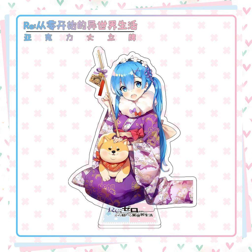 Re:zero Starting Life In Another World Anime Standee Acrylic Model Table Unique Decoration Móc Khóa In Theo Yêu Cầu, Chất Liệu Mica Trong Suốt In 2 Mặt , Dày 4mm 5 Re:zero Starting Life In Another World Anime Standee Acrylic Model Table Unique Decoration Móc Khóa In Theo Yêu Cầu, Chất Liệu Mica Trong Suốt In 2 Mặt , Dày 4mm - Ảnh 5