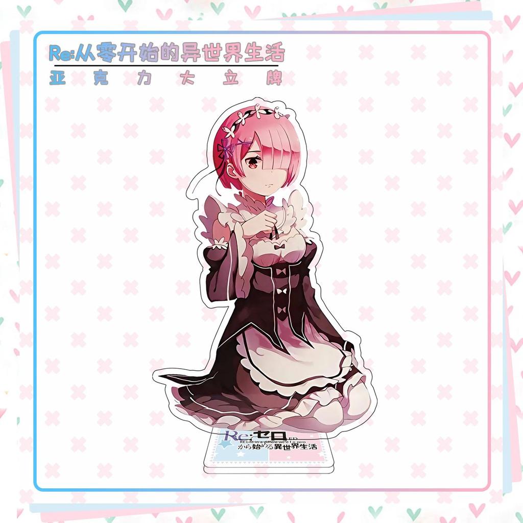 Re:zero Starting Life In Another World Anime Standee Acrylic Model Table Unique Decoration Móc Khóa In Theo Yêu Cầu, Chất Liệu Mica Trong Suốt In 2 Mặt , Dày 4mm 7 Re:zero Starting Life In Another World Anime Standee Acrylic Model Table Unique Decoration Móc Khóa In Theo Yêu Cầu, Chất Liệu Mica Trong Suốt In 2 Mặt , Dày 4mm - Ảnh 7