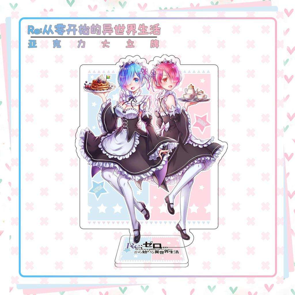 Re:zero Starting Life In Another World Anime Standee Acrylic Model Table Unique Decoration Móc Khóa In Theo Yêu Cầu, Chất Liệu Mica Trong Suốt In 2 Mặt , Dày 4mm 1 Re:zero Starting Life In Another World Anime Standee Acrylic Model Table Unique Decoration Móc Khóa In Theo Yêu Cầu, Chất Liệu Mica Trong Suốt In 2 Mặt , Dày 4mm