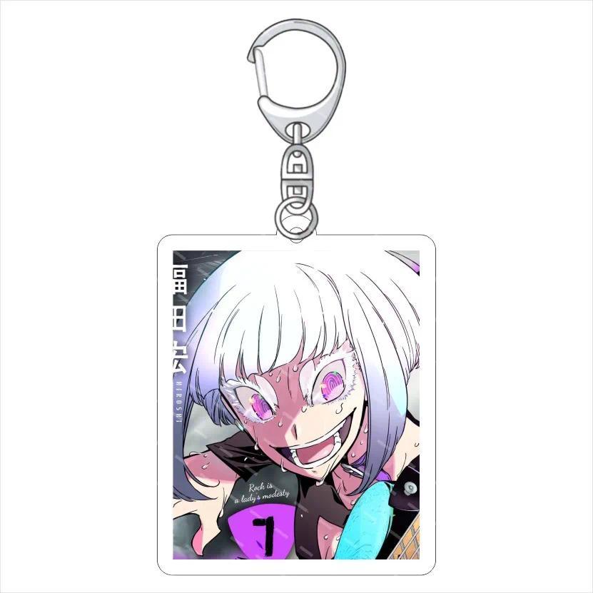 Rock Is A Lady's Modesty Anime Acrylic Fun Keychain Animation Relatex Girls Key Chain Bag Móc Khóa In Theo Yêu Cầu, Chất Liệu Mica Trong Suốt In 2 Mặt , Dày 4mm 2 Rock Is A Lady's Modesty Anime Acrylic Fun Keychain Animation Relatex Girls Key Chain Bag Móc Khóa In Theo Yêu Cầu, Chất Liệu Mica Trong Suốt In 2 Mặt , Dày 4mm - Ảnh 2