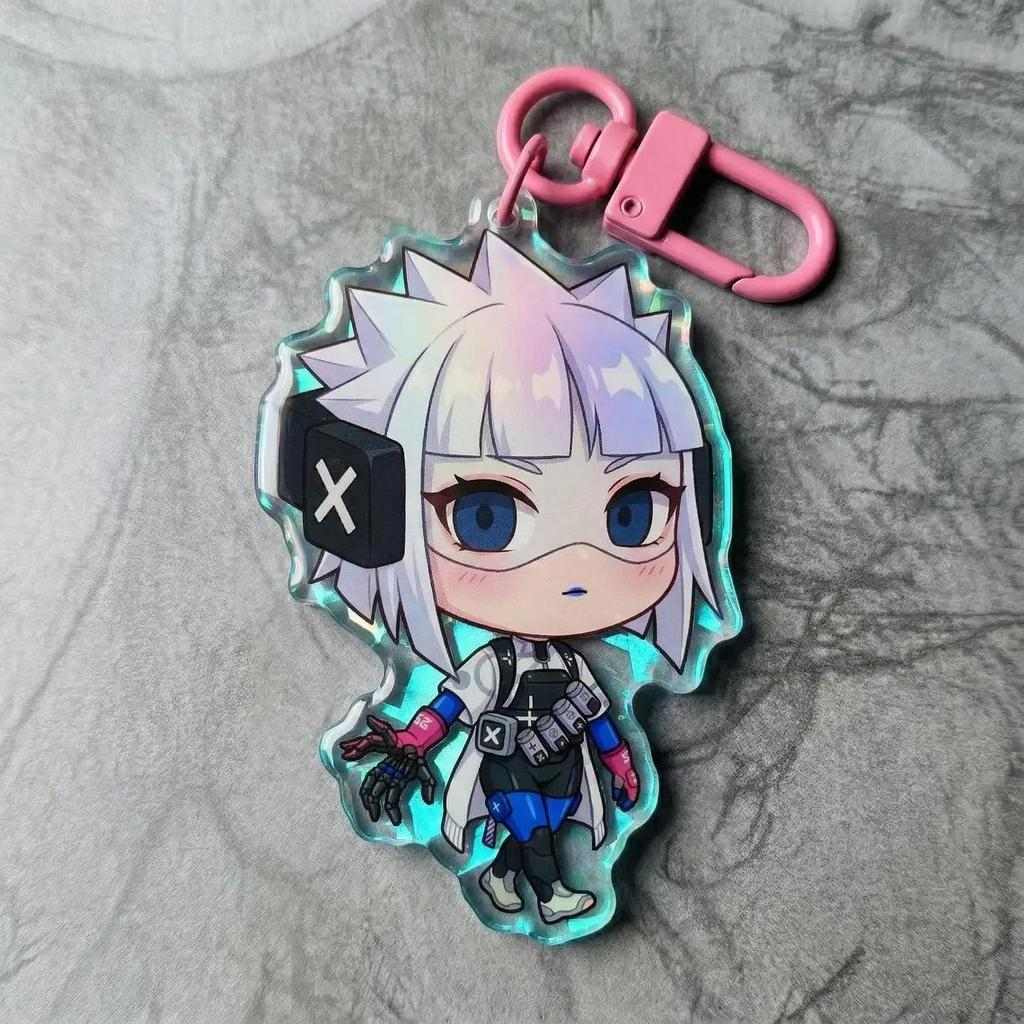 Runner Shells Marathon Inspired Charm Keychain, Video Game Display T Móc Khóa In Theo Yêu Cầu, Chất Liệu Mica Trong Suốt In 2 Mặt , Dày 4mm 2 Runner Shells Marathon Inspired Charm Keychain, Video Game Display T Móc Khóa In Theo Yêu Cầu, Chất Liệu Mica Trong Suốt In 2 Mặt , Dày 4mm - Ảnh 2