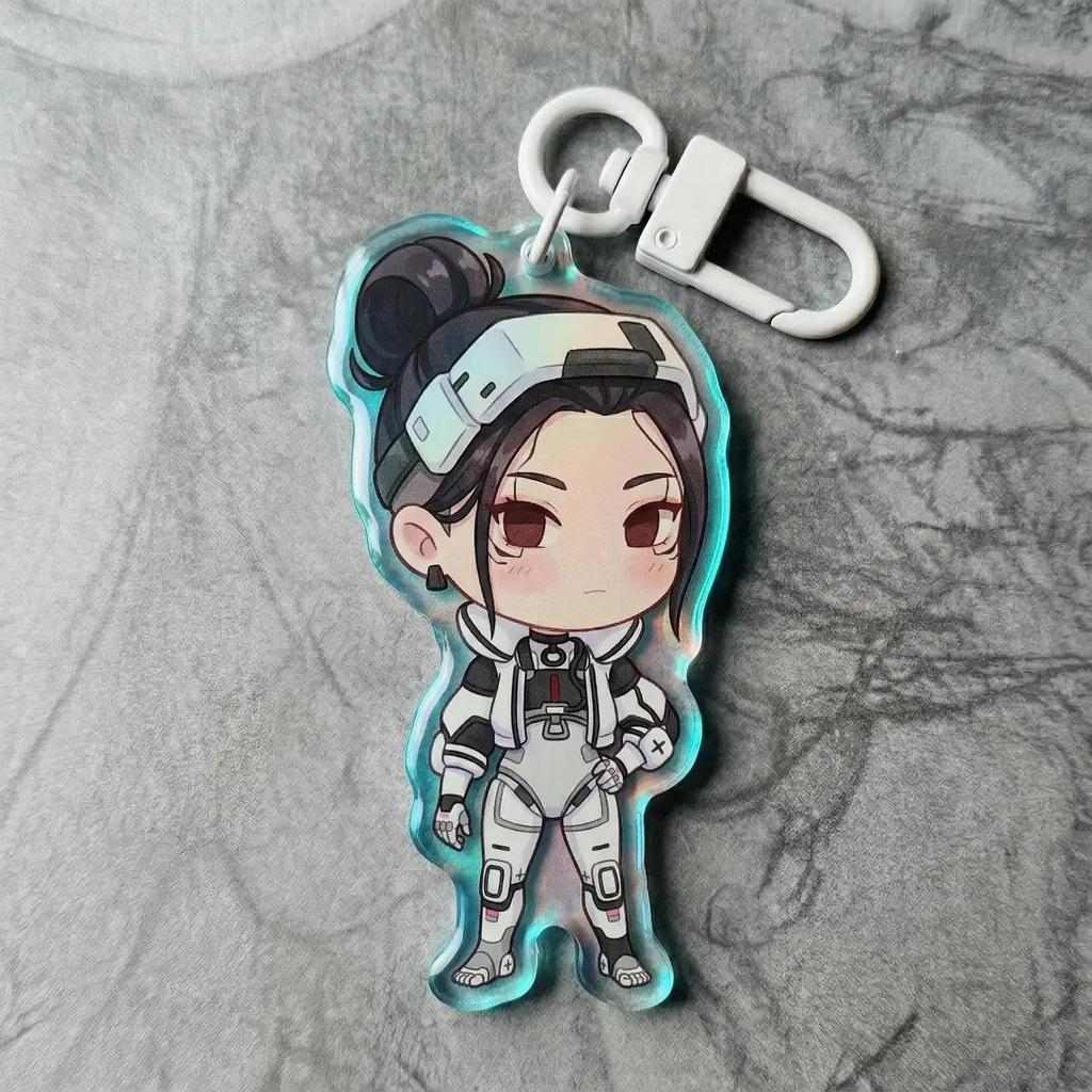 Runner Shells Marathon Inspired Charm Keychain, Video Game Display T Móc Khóa In Theo Yêu Cầu, Chất Liệu Mica Trong Suốt In 2 Mặt , Dày 4mm 1 Runner Shells Marathon Inspired Charm Keychain, Video Game Display T Móc Khóa In Theo Yêu Cầu, Chất Liệu Mica Trong Suốt In 2 Mặt , Dày 4mm