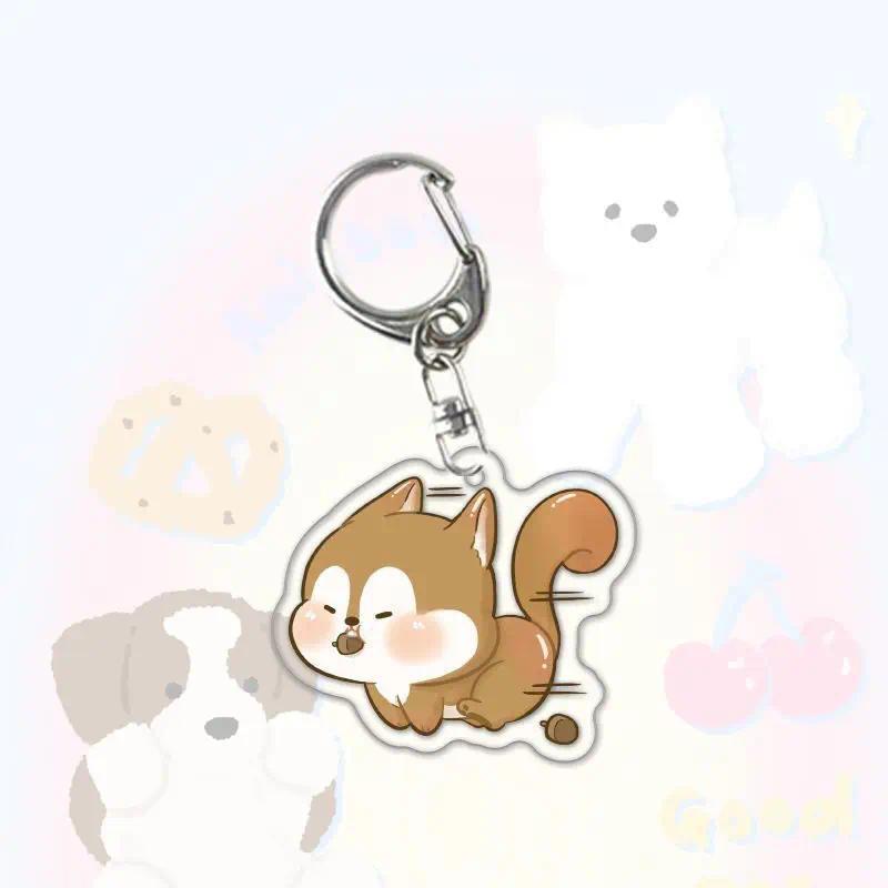 Running Small Animals Cats Dogs Pets Acrylic Keychains Bags Pendants Cartoon Cute Jewelry Móc Khóa In Theo Yêu Cầu, Chất Liệu Mica Trong Suốt In 2 Mặt , Dày 4mm 6 Running Small Animals Cats Dogs Pets Acrylic Keychains Bags Pendants Cartoon Cute Jewelry Móc Khóa In Theo Yêu Cầu, Chất Liệu Mica Trong Suốt In 2 Mặt , Dày 4mm - Ảnh 6