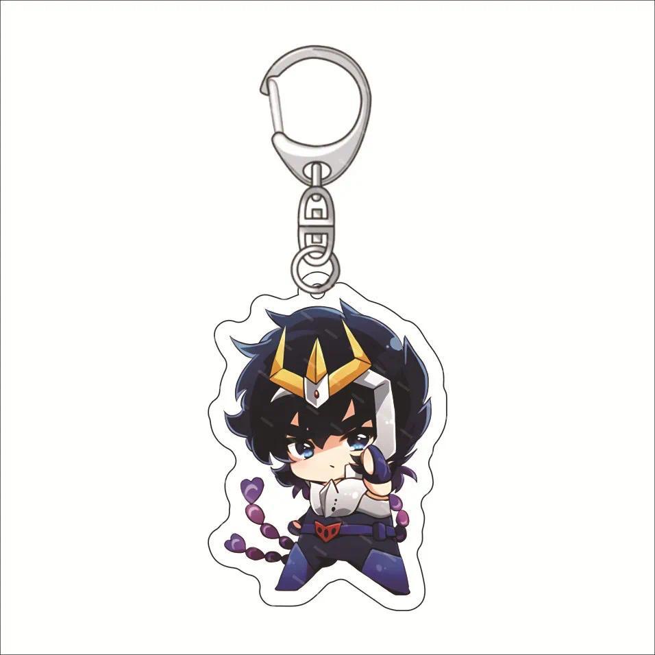 Saint Seiya Anime Classic Anime Relatex Keychain Girls Key Chain Bag Charms Q Version Móc Khóa In Theo Yêu Cầu, Chất Liệu Mica Trong Suốt In 2 Mặt , Dày 4mm 3 Saint Seiya Anime Classic Anime Relatex Keychain Girls Key Chain Bag Charms Q Version Móc Khóa In Theo Yêu Cầu, Chất Liệu Mica Trong Suốt In 2 Mặt , Dày 4mm - Ảnh 3