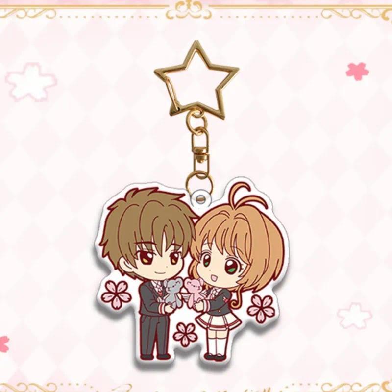 Sakura Kinomoto Anime Card Captor Mica Keychain Key Chain Bag Charms Q Ver Cartoon Kingchain Móc Khóa In Theo Yêu Cầu, Chất Liệu Mica Trong Suốt In 2 Mặt , Dày 4mm 5 Sakura Kinomoto Anime Card Captor Mica Keychain Key Chain Bag Charms Q Ver Cartoon Kingchain Móc Khóa In Theo Yêu Cầu, Chất Liệu Mica Trong Suốt In 2 Mặt , Dày 4mm - Ảnh 5