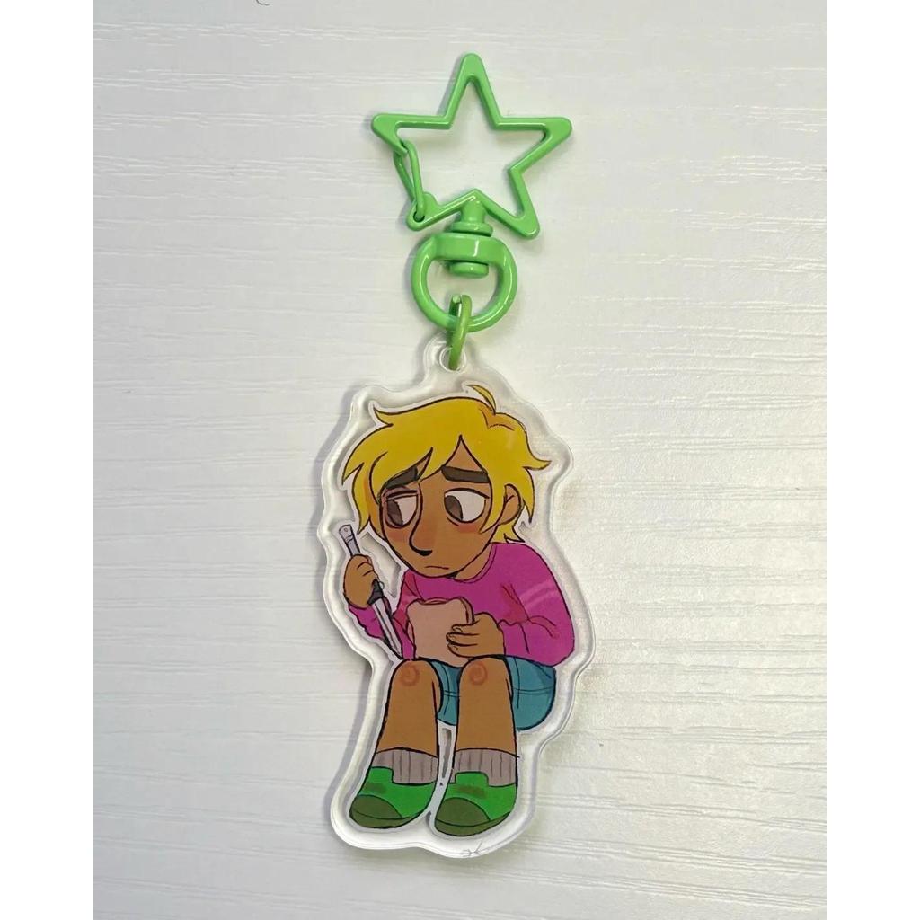 Sally Face Game Keychain - Character Themed Collectible Keychain For Gaming Lovers Móc Khóa In Theo Yêu Cầu, Chất Liệu Mica Trong Suốt In 2 Mặt , Dày 4mm 2 Sally Face Game Keychain - Character Themed Collectible Keychain For Gaming Lovers Móc Khóa In Theo Yêu Cầu, Chất Liệu Mica Trong Suốt In 2 Mặt , Dày 4mm - Ảnh 2