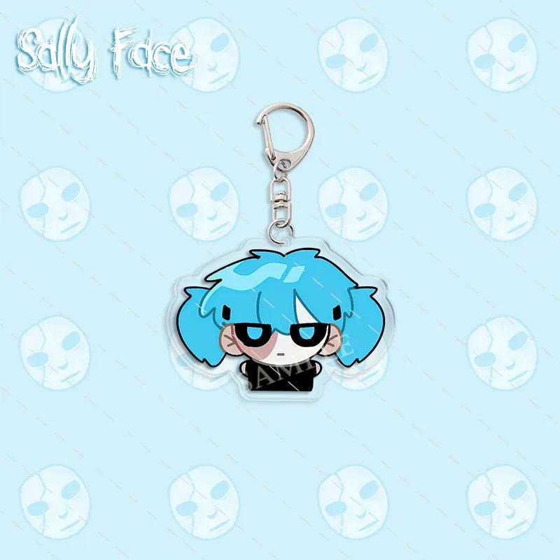 Sally Face Keychain Lovely Baby Mica Friends S Fun Cute Soft Keychain Creative Newly Arrived Móc Khóa In Theo Yêu Cầu, Chất Liệu Mica Trong Suốt In 2 Mặt , Dày 4mm 2 Sally Face Keychain Lovely Baby Mica Friends S Fun Cute Soft Keychain Creative Newly Arrived Móc Khóa In Theo Yêu Cầu, Chất Liệu Mica Trong Suốt In 2 Mặt , Dày 4mm - Ảnh 2