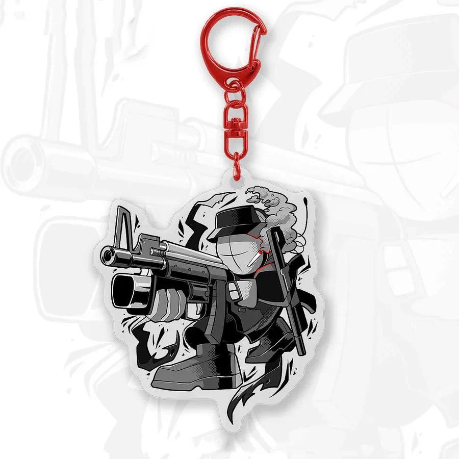 Sand Anime Keychain Women Deimos Acrylic Keychain Man Cartoon Madness Keychain Ornament Móc Khóa In Theo Yêu Cầu, Chất Liệu Mica Trong Suốt In 2 Mặt , Dày 4mm 2 Sand Anime Keychain Women Deimos Acrylic Keychain Man Cartoon Madness Keychain Ornament Móc Khóa In Theo Yêu Cầu, Chất Liệu Mica Trong Suốt In 2 Mặt , Dày 4mm - Ảnh 2