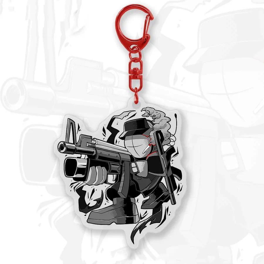 Sand Anime Keychain Women Deimos Acrylic Keychain Man Cartoon Madness Keychain Ornament Móc Khóa In Theo Yêu Cầu, Chất Liệu Mica Trong Suốt In 2 Mặt , Dày 4mm 2 Sand Anime Keychain Women Deimos Acrylic Keychain Man Cartoon Madness Keychain Ornament Móc Khóa In Theo Yêu Cầu, Chất Liệu Mica Trong Suốt In 2 Mặt , Dày 4mm - Ảnh 2
