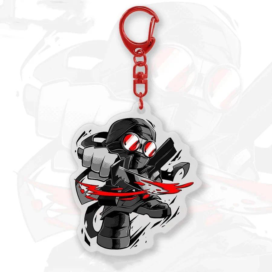 Sand Anime Keychain Women Deimos Acrylic Keychain Man Cartoon Madness Keychain Ornament Móc Khóa In Theo Yêu Cầu, Chất Liệu Mica Trong Suốt In 2 Mặt , Dày 4mm 3 Sand Anime Keychain Women Deimos Acrylic Keychain Man Cartoon Madness Keychain Ornament Móc Khóa In Theo Yêu Cầu, Chất Liệu Mica Trong Suốt In 2 Mặt , Dày 4mm - Ảnh 3