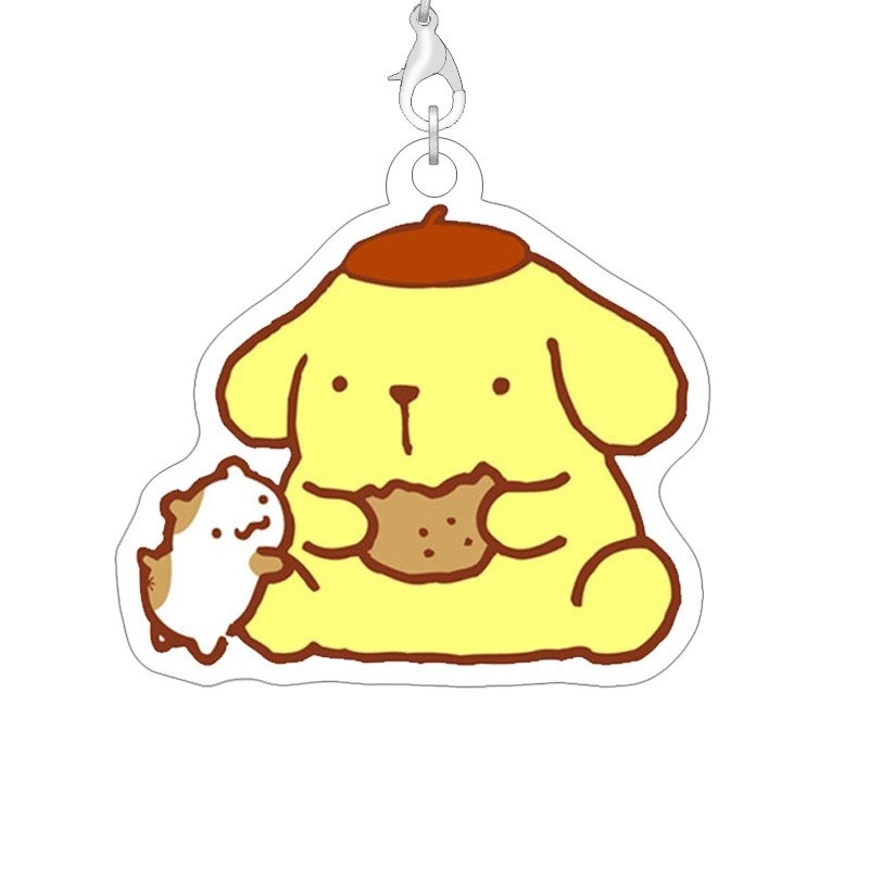 Sanrio Kuromi Phone Strap Barrel Lanyard Acrylic Pendant Cartoon Bag Charm Phone Accessories Móc Khóa In Theo Yêu Cầu, Chất Liệu Mica Trong Suốt In 2 Mặt , Dày 4mm 1 Sanrio Kuromi Phone Strap Barrel Lanyard Acrylic Pendant Cartoon Bag Charm Phone Accessories Móc Khóa In Theo Yêu Cầu, Chất Liệu Mica Trong Suốt In 2 Mặt , Dày 4mm