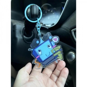 Scag Regretevator Acrylic Keychain Kawaii Cartoon Game Character Pendant Móc Khóa In Theo Yêu Cầu, Chất Liệu Mica Trong Suốt In 2 Mặt , Dày 4mm