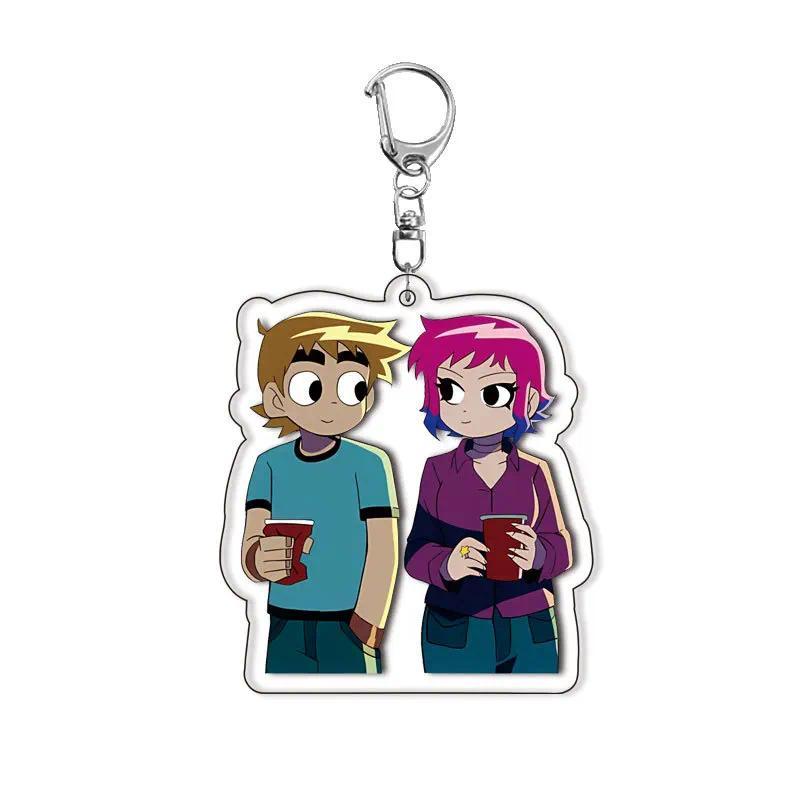 Scott Pilgrim Vs The World Acrylic Game Complete Edition Refined Cultural Creativity Friend Móc Khóa In Theo Yêu Cầu, Chất Liệu Mica Trong Suốt In 2 Mặt , Dày 4mm 13 Scott Pilgrim Vs The World Acrylic Game Complete Edition Refined Cultural Creativity Friend Móc Khóa In Theo Yêu Cầu, Chất Liệu Mica Trong Suốt In 2 Mặt , Dày 4mm - Ảnh 13