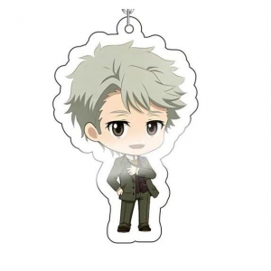 Sebastian Moriarty The Patriot Anime Acrylic Keychain Lovely Baby Bag Charms Pendant Friends Móc Khóa In Theo Yêu Cầu, Chất Liệu Mica Trong Suốt In 2 Mặt , Dày 4mm