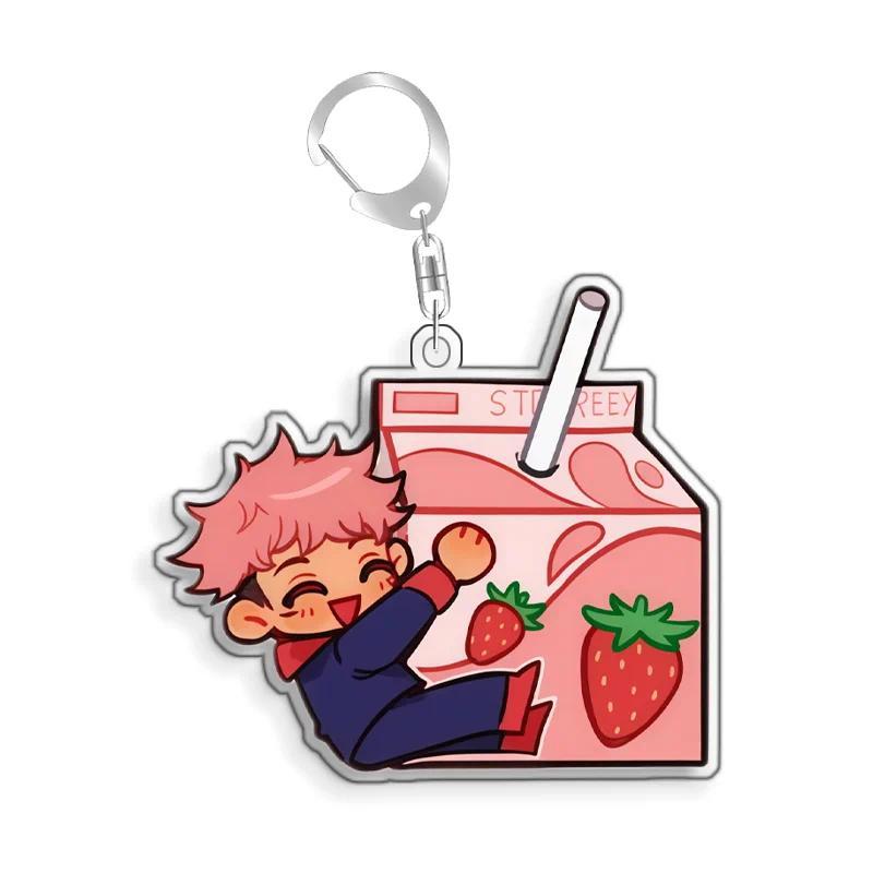 Self-designed Acrylic Jujutsu Kaisen Anime Keychain 5cm Fushiguro Megumi, Kugisaki Nobara, Móc Khóa In Theo Yêu Cầu, Chất Liệu Mica Trong Suốt In 2 Mặt , Dày 4mm 13 Self-designed Acrylic Jujutsu Kaisen Anime Keychain 5cm Fushiguro Megumi, Kugisaki Nobara, Móc Khóa In Theo Yêu Cầu, Chất Liệu Mica Trong Suốt In 2 Mặt , Dày 4mm - Ảnh 13