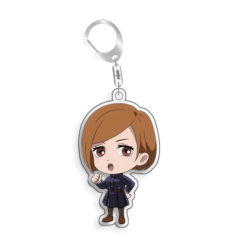 Self-designed Acrylic Jujutsu Kaisen Anime Keychain 5cm Fushiguro Megumi, Kugisaki Nobara, Móc Khóa In Theo Yêu Cầu, Chất Liệu Mica Trong Suốt In 2 Mặt , Dày 4mm 4 Self-designed Acrylic Jujutsu Kaisen Anime Keychain 5cm Fushiguro Megumi, Kugisaki Nobara, Móc Khóa In Theo Yêu Cầu, Chất Liệu Mica Trong Suốt In 2 Mặt , Dày 4mm - Ảnh 4