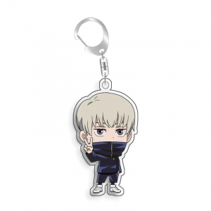 Self-designed Acrylic Jujutsu Kaisen Anime Keychain 5cm Fushiguro Megumi, Kugisaki Nobara, Móc Khóa In Theo Yêu Cầu, Chất Liệu Mica Trong Suốt In 2 Mặt , Dày 4mm