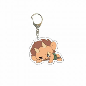 Shabake Anime Keychain Students Fan Bag Charms Keychain Exemplary Animation Keyrings Móc Khóa In Theo Yêu Cầu, Chất Liệu Mica Trong Suốt In 2 Mặt , Dày 4mm