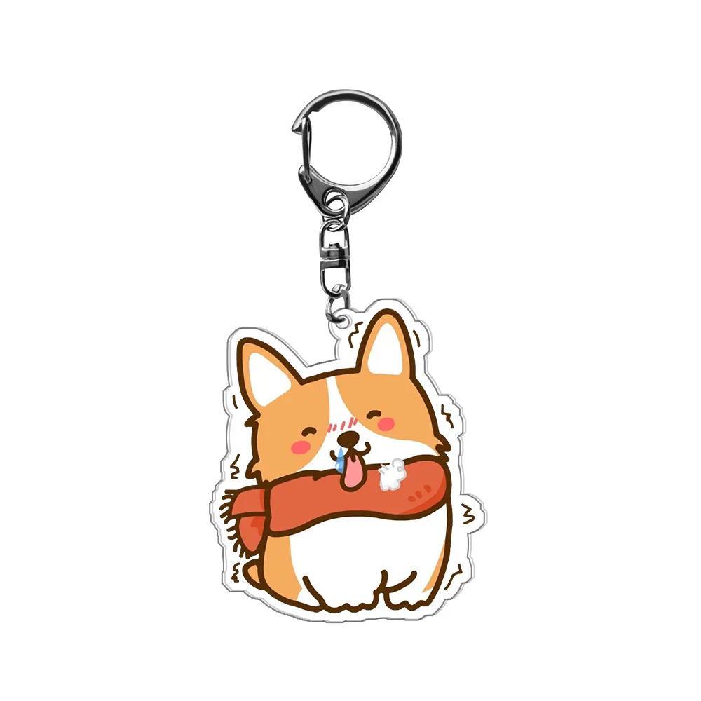 Shibainu Corgi Lovely Puppy Mica Keychain Bag Charm Key Chain Cartoon Keychain Móc Khóa In Theo Yêu Cầu, Chất Liệu Mica Trong Suốt In 2 Mặt , Dày 4mm 18 Shibainu Corgi Lovely Puppy Mica Keychain Bag Charm Key Chain Cartoon Keychain Móc Khóa In Theo Yêu Cầu, Chất Liệu Mica Trong Suốt In 2 Mặt , Dày 4mm - Ảnh 18