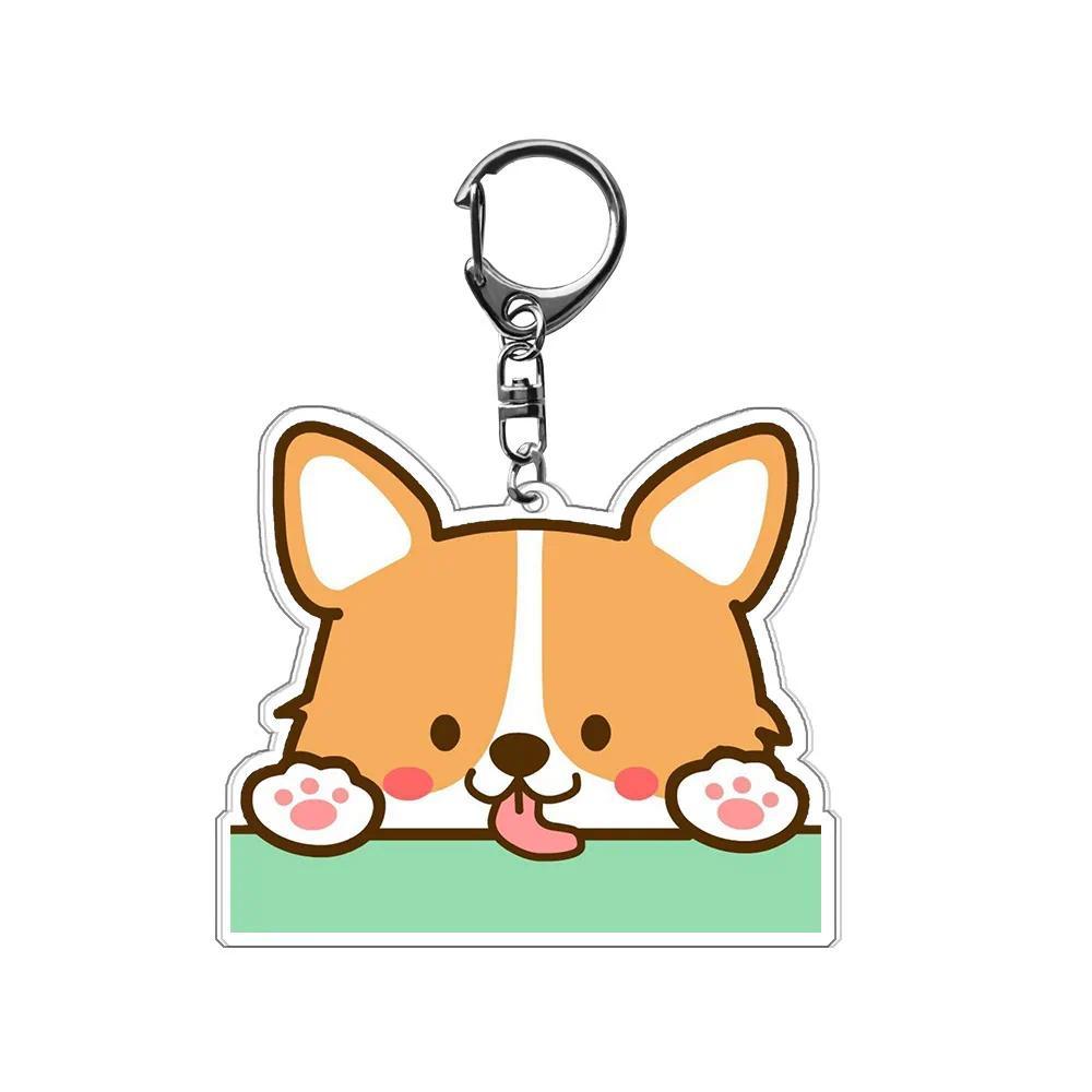 Shibainu Corgi Lovely Puppy Mica Keychain Bag Charm Key Chain Cartoon Keychain Móc Khóa In Theo Yêu Cầu, Chất Liệu Mica Trong Suốt In 2 Mặt , Dày 4mm 19 Shibainu Corgi Lovely Puppy Mica Keychain Bag Charm Key Chain Cartoon Keychain Móc Khóa In Theo Yêu Cầu, Chất Liệu Mica Trong Suốt In 2 Mặt , Dày 4mm - Ảnh 19