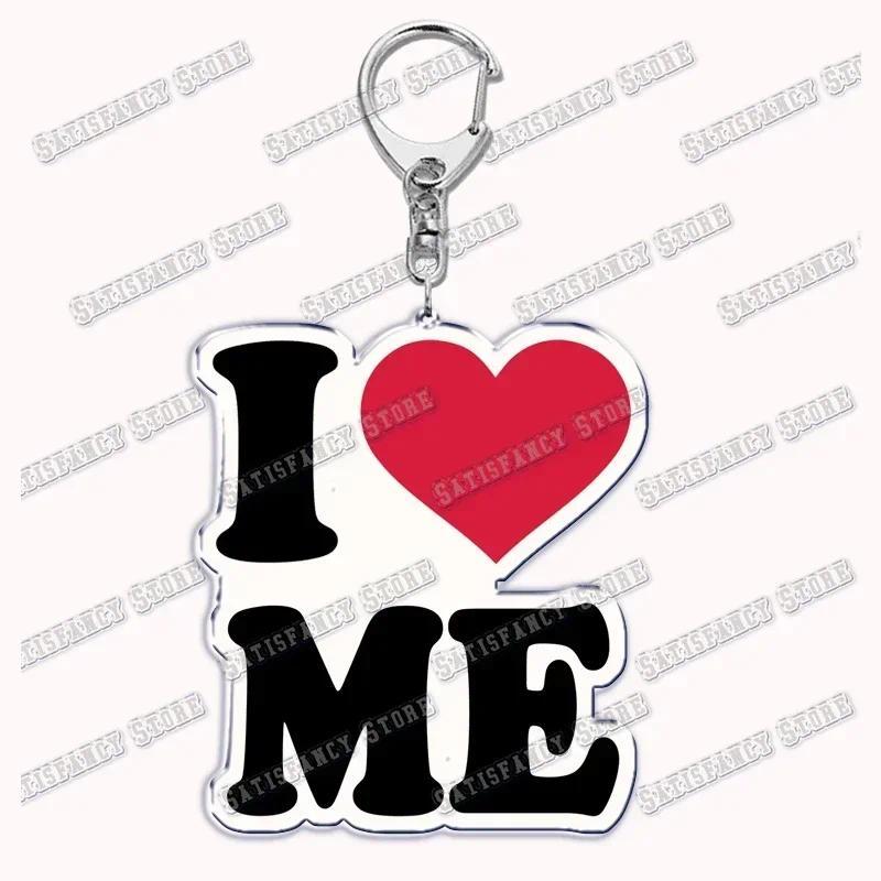 Simple Letter I Love Me My Girlfriend Keychain For Accessories Jewelry Bag Key Ring Keychains Móc Khóa In Theo Yêu Cầu, Chất Liệu Mica Trong Suốt In 2 Mặt , Dày 4mm 2 Simple Letter I Love Me My Girlfriend Keychain For Accessories Jewelry Bag Key Ring Keychains Móc Khóa In Theo Yêu Cầu, Chất Liệu Mica Trong Suốt In 2 Mặt , Dày 4mm - Ảnh 2