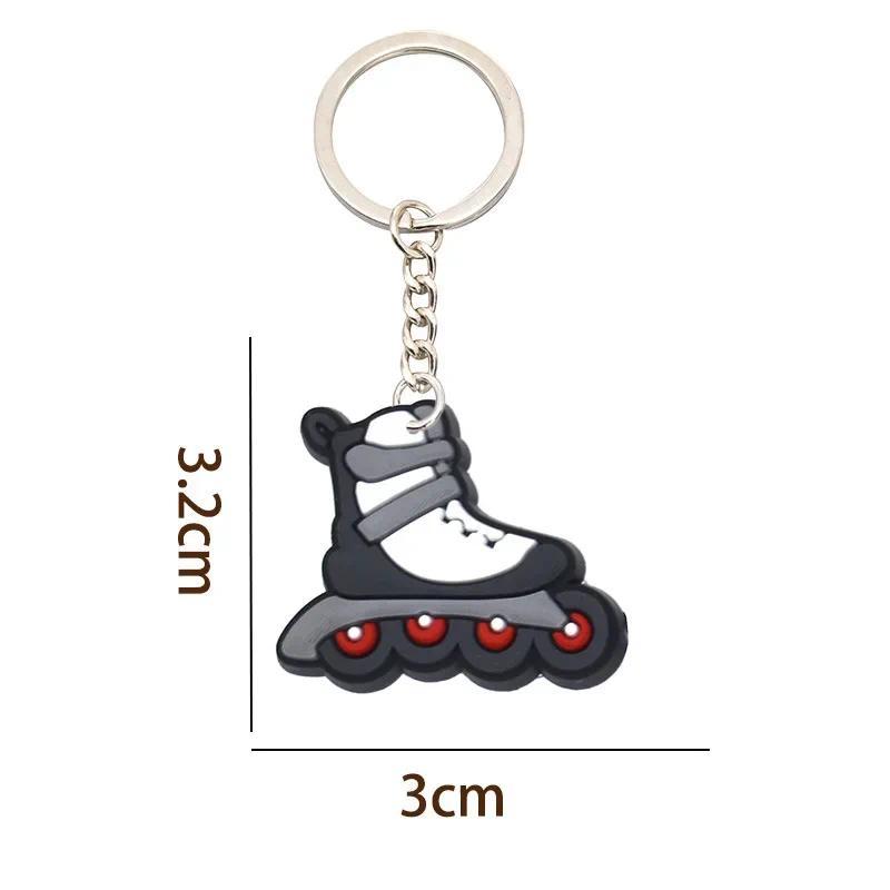Skating Shoes Pink Pvc Soft Rubber Cartoon Keychain Fan Collectible Pendent Key Chain Toy For Móc Khóa In Theo Yêu Cầu, Chất Liệu Mica Trong Suốt In 2 Mặt , Dày 4mm 11 Skating Shoes Pink Pvc Soft Rubber Cartoon Keychain Fan Collectible Pendent Key Chain Toy For Móc Khóa In Theo Yêu Cầu, Chất Liệu Mica Trong Suốt In 2 Mặt , Dày 4mm - Ảnh 11