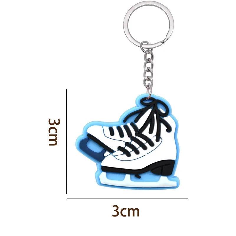 Skating Shoes Pink Pvc Soft Rubber Cartoon Keychain Fan Collectible Pendent Key Chain Toy For Móc Khóa In Theo Yêu Cầu, Chất Liệu Mica Trong Suốt In 2 Mặt , Dày 4mm 5 Skating Shoes Pink Pvc Soft Rubber Cartoon Keychain Fan Collectible Pendent Key Chain Toy For Móc Khóa In Theo Yêu Cầu, Chất Liệu Mica Trong Suốt In 2 Mặt , Dày 4mm - Ảnh 5