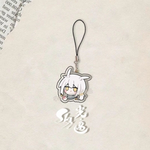 Sky Light Meets Mobile Phone Lanyard Witch Lanyard Shota Wreath Móc Khóa In Theo Yêu Cầu, Chất Liệu Mica Trong Suốt In 2 Mặt , Dày 4mm