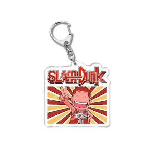 Slam Dunk Q Version Lovely Mica Keychain Mica Friends Bag Charm New Keychain Móc Khóa In Theo Yêu Cầu, Chất Liệu Mica Trong Suốt In 2 Mặt , Dày 4mm