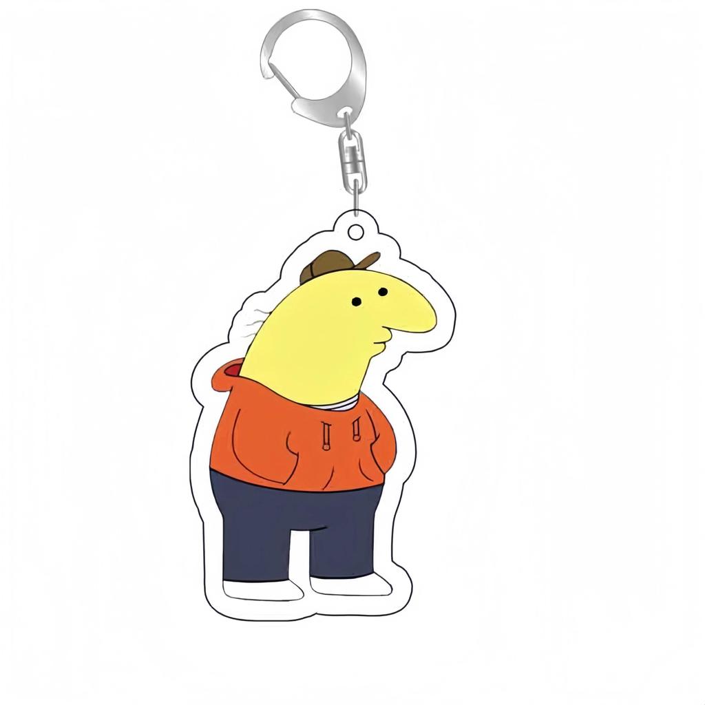Smiling Friends Fun Collection Lovely Couple Keychain Hanging Face Fans Bag Charms Cartoon Móc Khóa In Theo Yêu Cầu, Chất Liệu Mica Trong Suốt In 2 Mặt , Dày 4mm 5 Smiling Friends Fun Collection Lovely Couple Keychain Hanging Face Fans Bag Charms Cartoon Móc Khóa In Theo Yêu Cầu, Chất Liệu Mica Trong Suốt In 2 Mặt , Dày 4mm - Ảnh 5